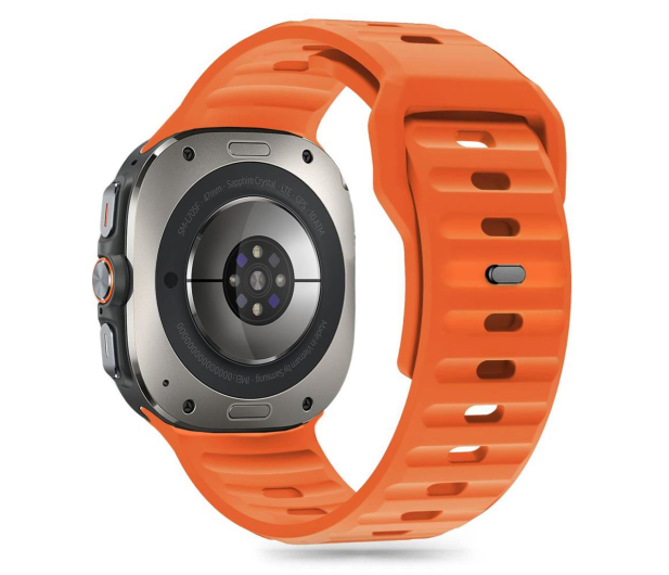 TECH-PROTECT Silicone Line do Galaxy Watch Ultra (47 mm) Orange 5906302376421 - 1290811 - zdjęcie 2